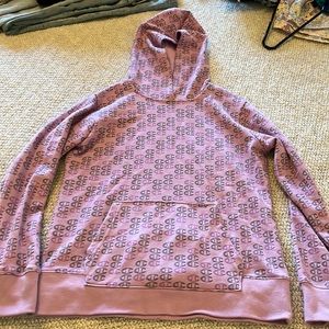 Purple youth champion hoodie
